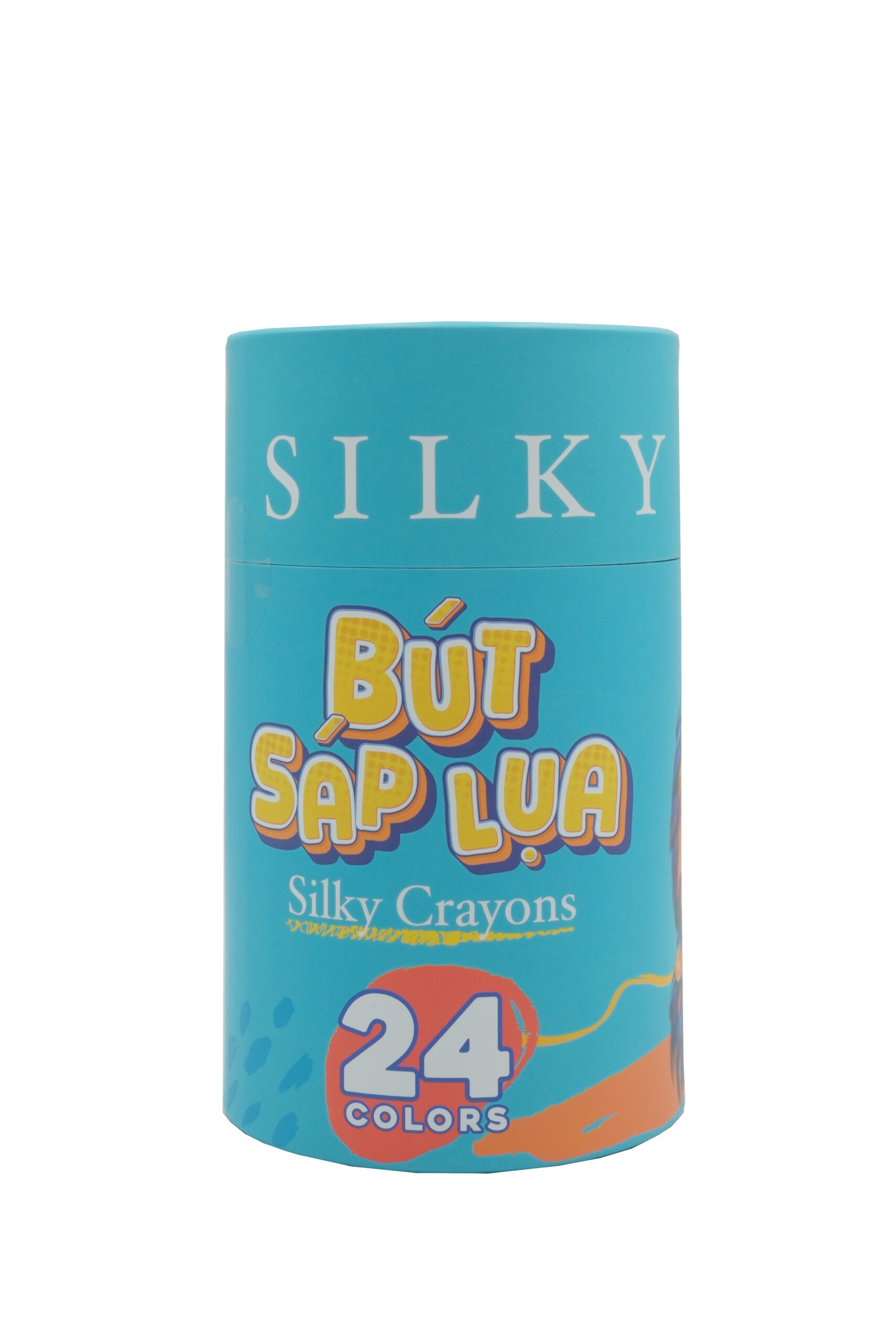 Colormate 24-Color Silky Crayon Set